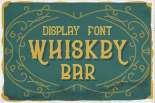Whiskey Bar Font Download