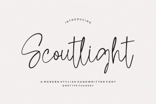 Scoutlight Font Download
