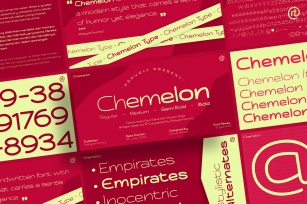 Chemelon Family Font Download