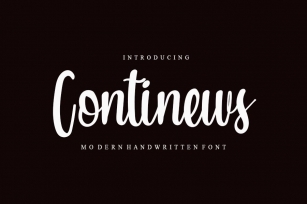 Continews Font Download