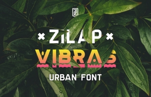 Zilap Vibras Font Download
