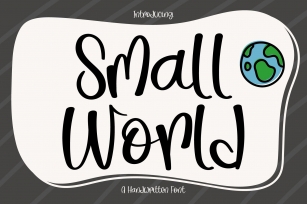 Small World Font Download
