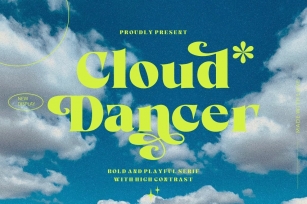 Cloud Dancer Font Download