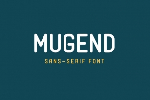 Mugend - Sans serif font Font Download