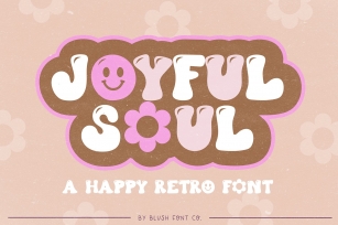 JOYFUL SOUL Happy Retro Font Download