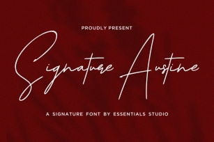 Signature Austine Font Download
