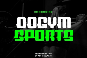 Dogym Sports Font Download
