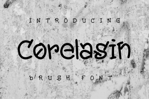 Corelasin Font Download