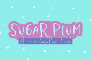 Sugar Plum Font Download