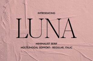 Luna Font Download