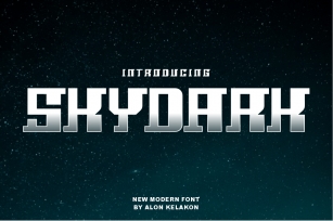 Skydark Font Download