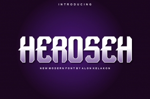 Heroseh Font Download