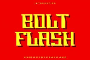 Bolt Flash Font Download