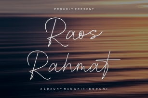 Raos Rahmat Font Download