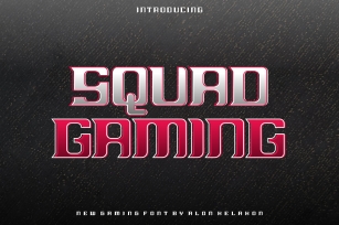 Squad Gaming Font Download