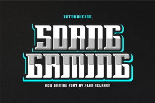 Soang Gaming Font Download