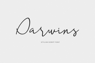 Darwins Font Download