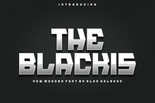 The Blackis Font Download