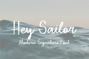 Hey Sailor Font Download