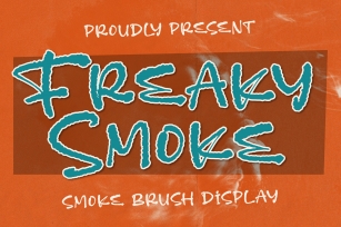 Freaky Smoke Font Download