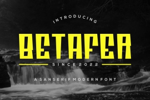 Betafer Font Download