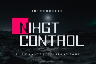 Night Control Font Download