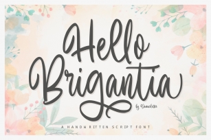 Hello Brigantia Font Download