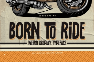Born to Ride Font Download