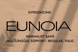 Eunoia Font Download