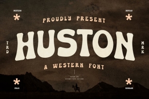 Huston Western Font Font Download