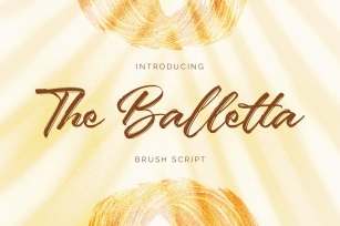 The Balletta - Brush Script Font Download
