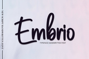 Embrio Font Download