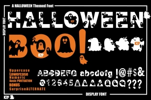 Halloween Boo Font Download