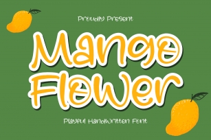 Mango Flower Font Download
