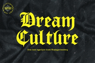 Dream Culture Font Download