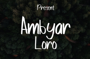 Ambyar Font Download