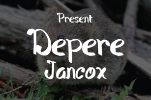 Depere Jancox Font Download