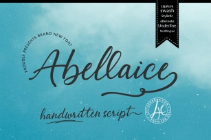 Abellaice Script Font Download