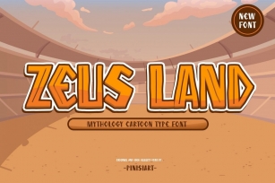 Zeus Land Font Download
