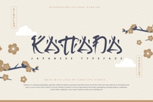 Kattana Japanese Business Font Font Download