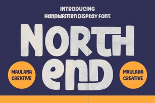 Northend Handwritten Display Font Download