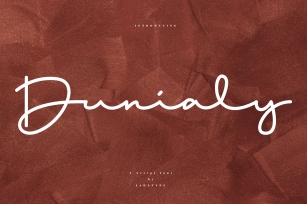 Dunialy Font Download
