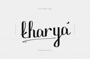 Tharya Font Download