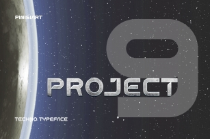 Project 9 Font Download