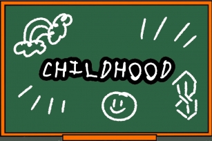 CHILDHOOD Font Download