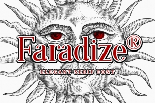 Faradize - Elegant Serif Font Font Download