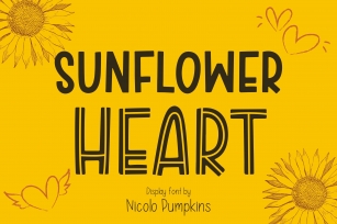 Sunflower Heart Font Download