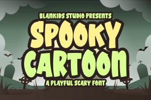 Spooky Cartoon Font Download