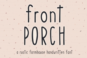 Front Porch Font Download