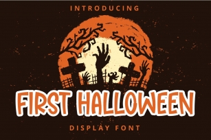 First Halloween Font Download